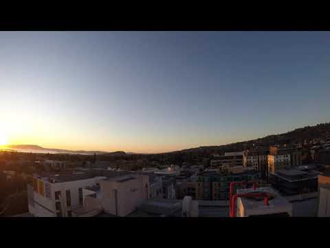 Sunset @ Center St, ICSI, Berkeley
