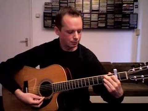 Guitar lesson: Arranging on acoustic solo guitar,part 1 of 3