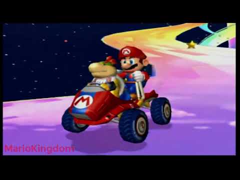Mario Kart Double Dash!! | Did Bowser and Peach get stuck on Rainbow Road?