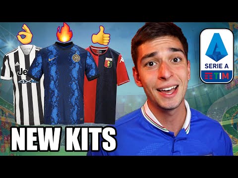 RANKING NEW SERIE A KITS (2021/22)