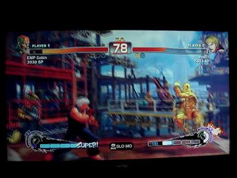 SSF4: eva01 (Ken) vs EMP Sabin (Sim) - Ranked Match Set 3