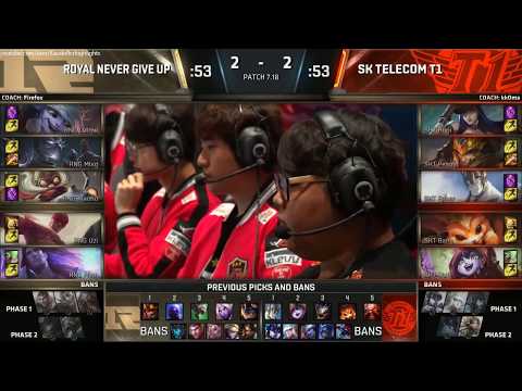 SKT vs RNG Highlights