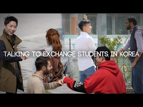 JAYKEEOUT : Talking to Exchange Students in Korea (ft. ShaunDan TV)