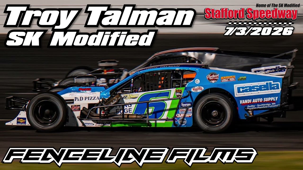 Troy Talman SK Modified at Stafford Speedway
