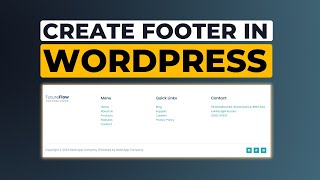 How To Create Footer In Wordpress Using Elementor [Easily]