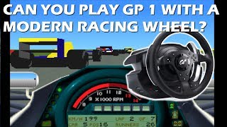 Playing Formula One Grand Prix from 1991 (DOS) with a modern racing wheel?