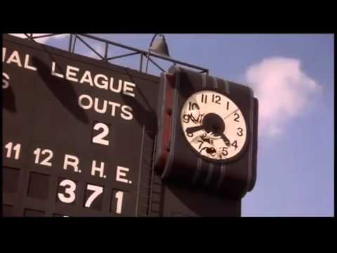 The Natural  Roy Hobbs smashes the clock at Wrigley