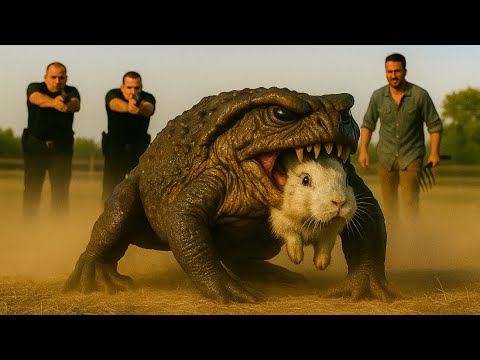 Giant Swamp Monster Devours Rabbits — Until These Humans Fight Back | Real-Life Rescue Horror 🐇🐸