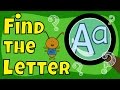 Letter Game Find The Letter A The Singing Walrus