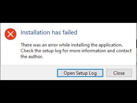 Ошибка installation has failed РЕШЕНИЕ