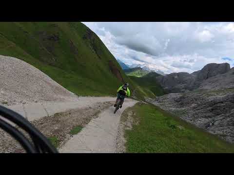 Rif Alpe di Tires - Discesa al passo Duron - Mountain bike