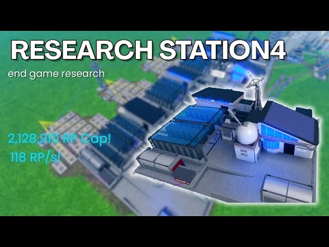Research Station4, End-Game Research Station | Industrialist Roblox