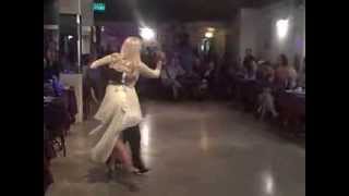 Yanina Erramouspe Y Jesus Velazquez @ Porteno y Bailarin milonga, Canaro "Milonga Criolla"