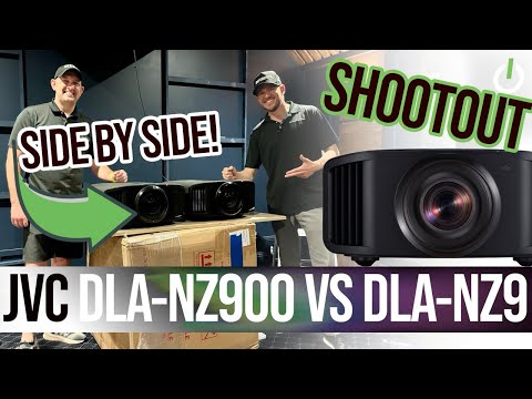JVC DLA-NZ900 vs DLA-NZ9 8k Projector Shootout - NEW 2024 - Nashville, Tennessee