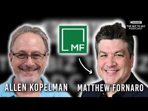 Matthew Fornaro business law attorney on Biz To Biz Podcast discussing legal strategies every founder needs