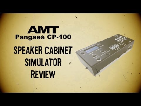 AMT Pangaea CP-100 IR player / guitar speaker cabinet simulator. Full review