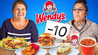 Mexican Moms try Wendy's for the first time and...