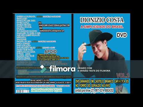 DIONIZIO COSTA CD COMPRETO ao vivo em cariacica es