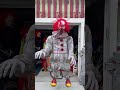 2022 Halloween haunt penny wise from poison props, clown animatronic