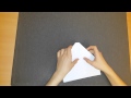 Делаем самолет кукурузник(оригами) 