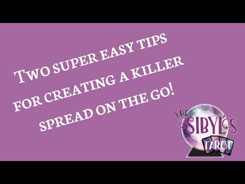 Two tips for creating killer Tarot spreads on the go! - The Sibyl's Tarot.