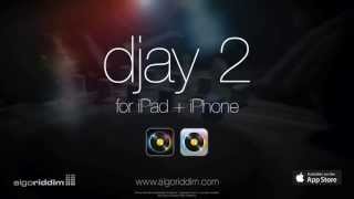 Video thumbnail for Introducing djay 2 by Algoriddim - The DJ app for iPad and iPhone by Algoriddim