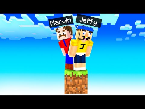 Marvin Minecraft - Minecraft But We're On ONE BLOCK!