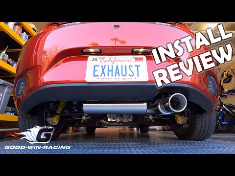 Roadster Sport Exhaust on ND Miata - Review and Install!!!