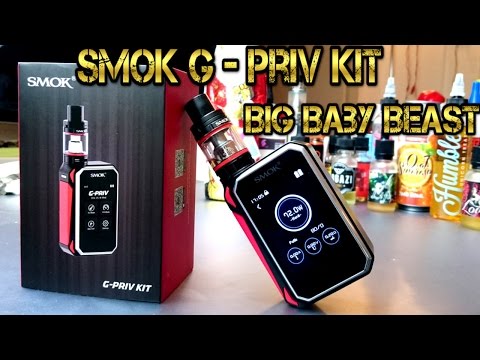 Smok G-Priv 220 Watt Kit ♦ Big Baby Beast ♦ Review ♦ DampfKraft