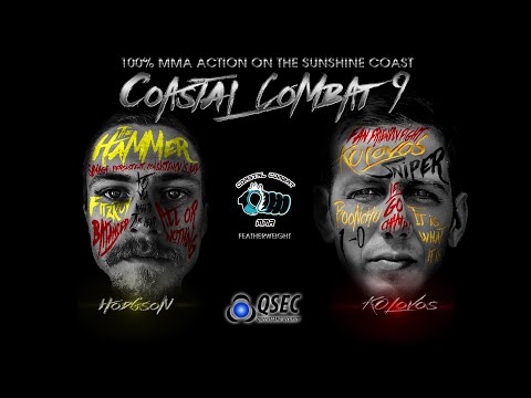 Coastal Combat MMA 9 - 1 - Michael Hodgson vs Dazz Kolovoz