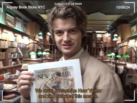 A day with Joe Keery... Coup De Main x Djo 🗝️