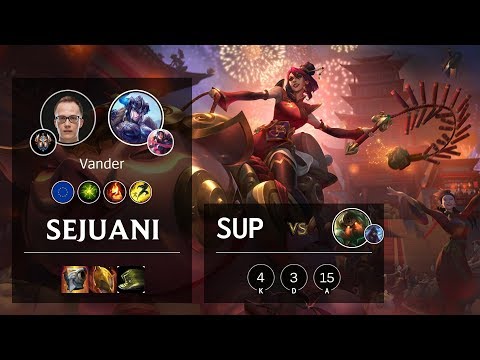 Sejuani Support vs Nautilus - EUW Challenger Patch 10.5