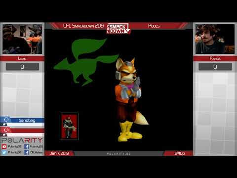 CFL Smackdown 209 Melee - Lean (Captain Falcon) vs Panda (Fox) - Pools