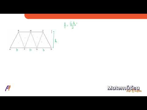 ENEM PPL 2019 - GEOMETRIA PLANA | No trapézio isóscele mostrado na figura a seguir, M é o...