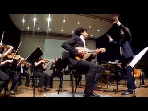 Bach concerto with Avi Avital, Yuri Medianik, Israel Camerata, Jerusalem, 3rd movement LIVE