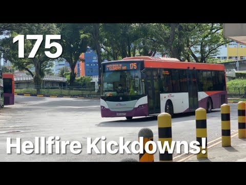 [SBST] Hellfire Kickdowns! - SBS8947S - Svc 175 - Scania K230UB
