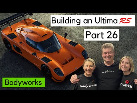 Building an Ultima RS with Nigel Dean. Part 26. Composite Panel Prep