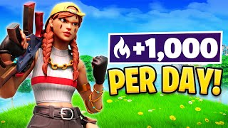 How To Get 1,000 Arena Points Per Day! (REACH CHAMPS FAST!) - Fortnite Chapter 3 Tips &amp; Tricks
