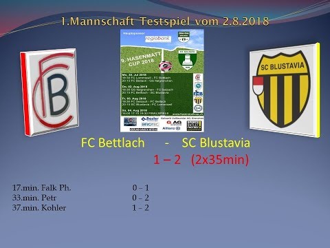 1.Mannschaft Hasenmatt Cup Gruppenspiel FC Bettlach - SC Blustavia