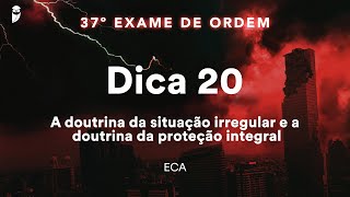 Géssica Ehle - ECA - Dica 20 - A doutrina da situação irregular e a doutrina da proteção integral