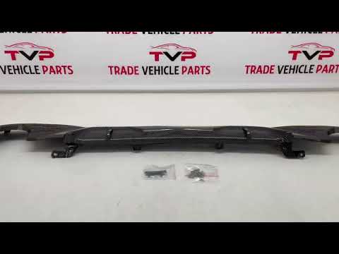 Fits BMW 3 Series G20 G21 2019-2022 Rear Bumper Diffuser Carbon Look video
