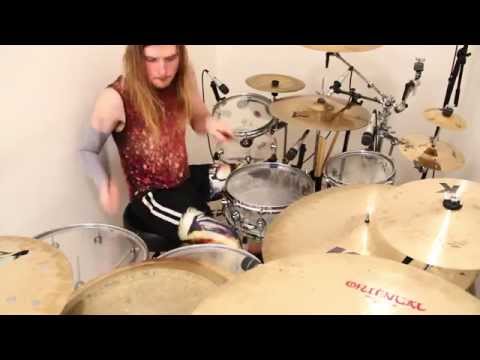 Drum Freestyle Mash-Up 14 - Semi-Linear Grooving, Flam/Crossover/Odd Grouping Licks