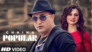 Popular: Chhina (Full Song)| Ravi Shankar | Chaina Lopon | Latest Punjabi Songs 2019