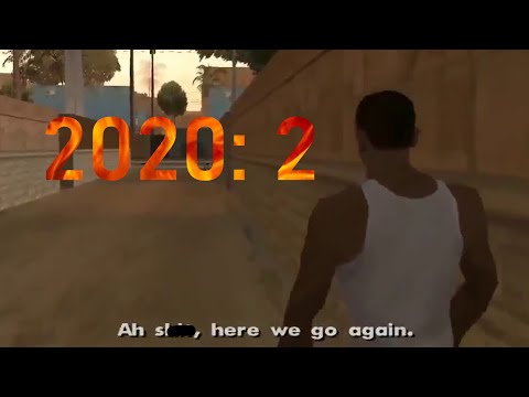 Celebrating the Start of 2021 with CJ from GTA San Andreas