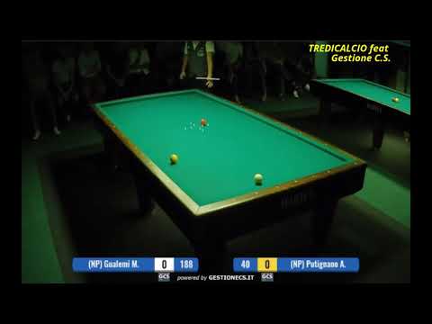 GUALEMI vs PUTIGNANO 4°D.F. 4°OPEN BILIARDO CAMPOMARTE 2017 @TREDICALCIO