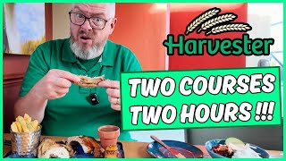 I Review HARVESTER! The WORST CHAIN For LONG WAITS and BAD FOOD!