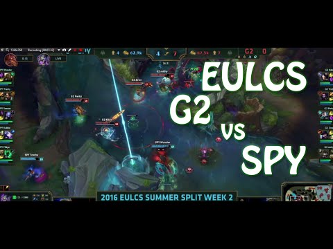 EULCS G2 vs SPY Highlights