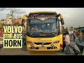 Horn Of National Travels S Volvo B11R Called Sanam Departs From Bangalore To Mumbai