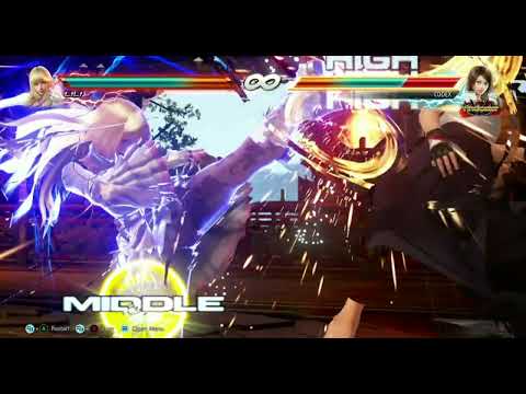 Tekken 7 Asuka in hakama training 2