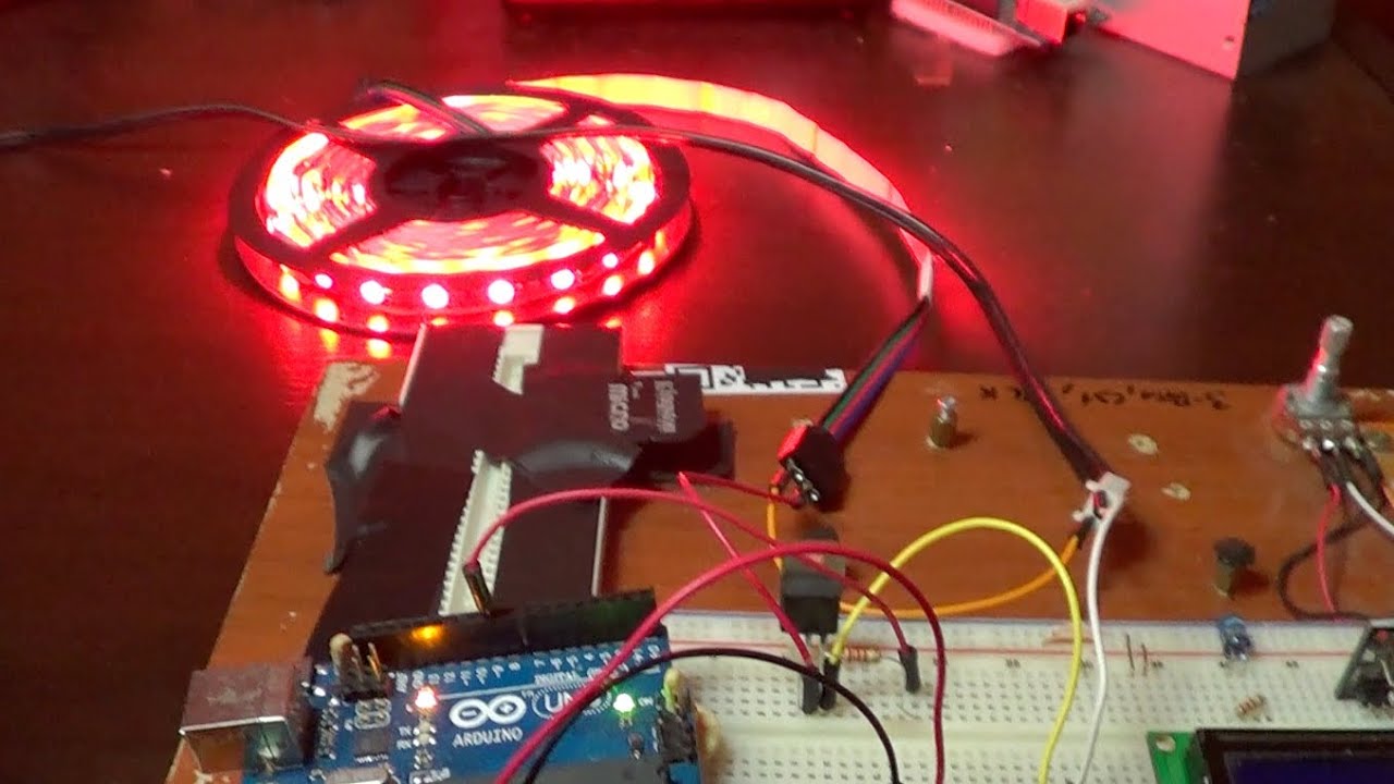 Tutorial Fita de LED RGB Arduino - Montagem e Efeitos